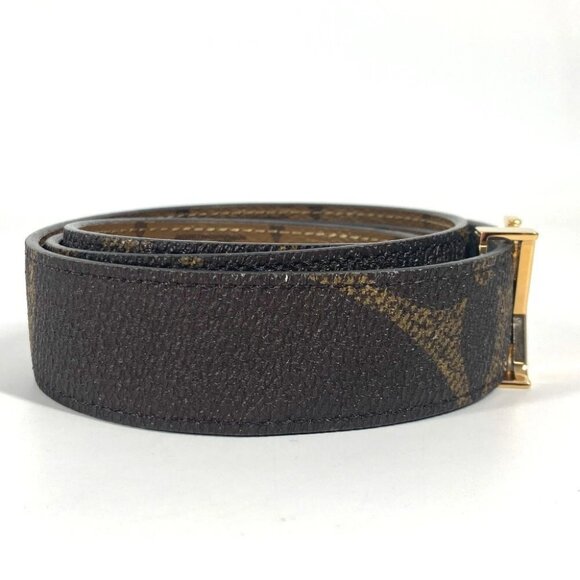 LOUIS VUITTON M0149 Monogram-Reverse Ceinture-LV Iconic belt Canvas Beige/Brown main image 11